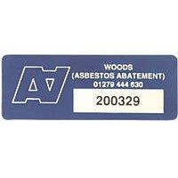 Asset Protect Asset Tags Blue 19mm x 38mm 100 Pack (8012T)