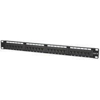 Philex Cat 6 1U 24 Port Patch Panel 4 1/2 (80174)