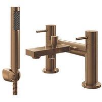 ETAL Blake Deck Mounted Bath Shower Mixer Tap Copper (801KG)