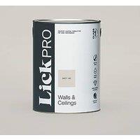LickPro Max+ 5Ltr Grey 02 Eggshell Emulsion Paint (802JY)