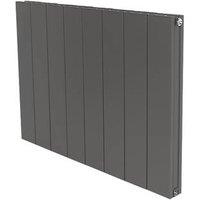 Towelrads Ascot 600mm x 817mm 2658BTU Anthracite Horizontal Designer Radiator (803RY)