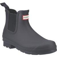 Hunter Original Chelsea Size 11 Black Non Safety Dealer Boots (803XN)