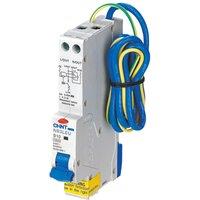 Chint NB3LEU 10A 30mA Type AC SP B Curve RCBO (8040V)