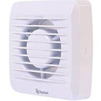 Xpelair VX100P 100mm (4") Axial Bathroom Extractor Fan White 220-240V (8043D)