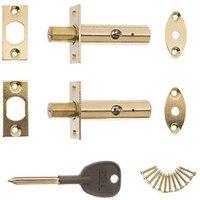 ERA Metal Mortice Bolt Kit 78mm Brass (8043T)