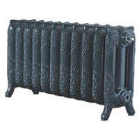 Arroll 470mm x 914mm 3378BTU Anthracite Cast Iron 3 Column Radiator (8046P)