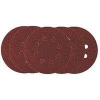 Bosch C430 120 Grit 8-Hole Punched Wood Sanding Sheets 115mm 5 Pack (804FW)