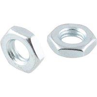 Easyfix Carbon Steel Hex Flat Nuts M10 100 Pack (804GX)