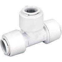 FloPlast FloFit+ Plastic Push-Fit Equal Tee 10mm (804RF)