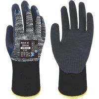 Wonder Grip WG-333 Rock & Stone General Handling Gloves Grey X Small (804VJ)