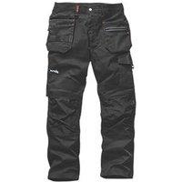 Scruffs TradeFlex Work Trousers Black 40" W 32" L (805GV)