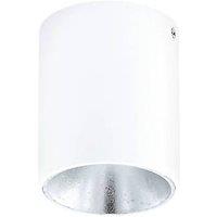 Eglo Polasso LED Ceiling Light White/Silver 3.3W 340lm (806PL)