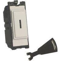 Varilight PowerGrid 20AX Grid DP Key Switch White with Colour-Matched Inserts (80708)
