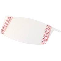 3M VersaFlo Peel Off Visor Covers Clear 10 Pack (8077H)