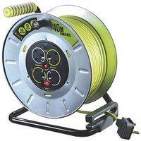 PRO XT OTLU40134SL-XD 13A 4-Gang 40m Cable Reel 240V (8086G)