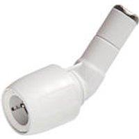 Hep2O Plastic Push-Fit Equal 135 Stem Elbow 22mm (8086R)