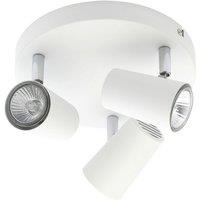 Inlight Harvey Round 3-Light Spotlight White (808VH)
