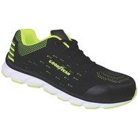 Goodyear GYSHU1571 Size 11 Black / Green Safety Trainers (809HJ)