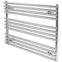 Towelrads 600mm x 1000mm 805BTU Chrome Flat Designer Towel Radiator (809RY)