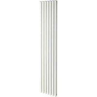 Radiant 1800mm x 345mm 4286BTU White Vertical Designer Radiator (8103F)