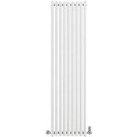 Terma Rolo-Room 1800mm x 480mm 3516BTU White Vertical Designer Radiator (810HR)