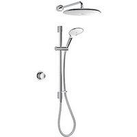 Mira Mode Maxim HP/Combi Rear-Fed Chrome Thermostatic Digital Mixer Shower (810RV)
