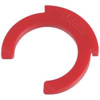 Flomasta Plastic Collet Clips Red 15mm 10 Pack (811HY)