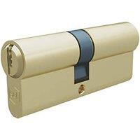 Smith & Locke 6-Pin Cylinder Lock 40-50 (90mm) Brass (811PX)