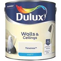 Dulux 2.5Ltr Timeless Matt Emulsion Paint (81233)