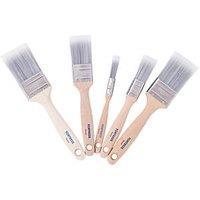 Fortress Trade Flat Paint Brush Set 5 Pieces (812FM)