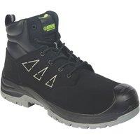 Apache Armstrong Size 12 Black Water-Resistant Safety Boots (812RL)