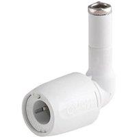 Hep2O Plastic Push-Fit Equal 90 Stem Elbow 15mm (8137F)
