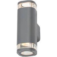 Zink EOS Outdoor Up & Down Wall Light Anthracite (813FH)