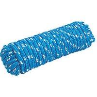 Essentials Braided Rope Blue/White 12mm x 20m (814FC)