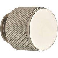 Elite Knobs & Handles Kensington Knurled Cabinet Knob Brushed Nickel 25mm (814KK)