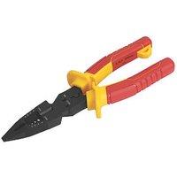 Erbauer VDE Multi-Functional Long Nose Pliers 8" (210mm) (814XH)