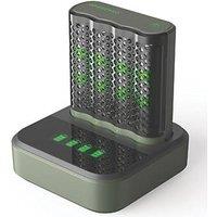 GP Batteries Recyko AA USB Fast Battery Charger & Dock with 4 x AA Batteries (815RM)