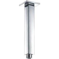 Highlife Bathrooms SA004 Square Ceiling Arm Chrome 180mm x 55mm (816HL)