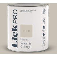 LickPro 2.5Ltr Beige 04 Vinyl Matt Emulsion Paint (816TM)