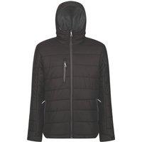 Regatta Navigate Thermal Jacket Black/Seal Grey 2X Large 47" Chest (816TW)