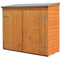 Rowlinson Shiplap 6' x 2' 6 (Nominal) Pent Timber Bike Store (817PP)