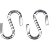 Essentials S-Hooks Steel 45 x 5mm 4 Pack (818FE)