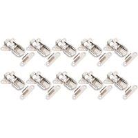 Essentials Toggle Catches Nickel 45mm x 36mm 10 Pack (818TE)