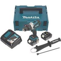 Makita DHP458RTJ 18V 2 x 5.0Ah Li-Ion LXT Cordless Combi Drill (818XJ)