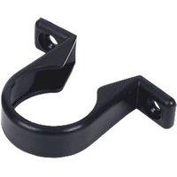FloPlast Push-Fit Pipe Clips Black 32mm 10 Pack (81918)