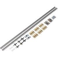 Henderson Bifold B20/4 4-Door Folding Track System Silver 2134mm (8195J)