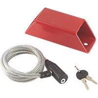 Mottez Wall Lock Anchor Red One Size 50mm (8199R)