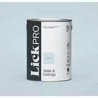 LickPro Max+ 5Ltr Blue 15 Eggshell Emulsion Paint (819JY)