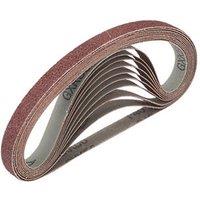 Titan 40 Grit Multi-Material Sanding Belts 457mm x 13mm 10 Pack (819PG)