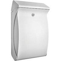 Burg-Wachter Swing Post Box White Painted Finish (819TY)